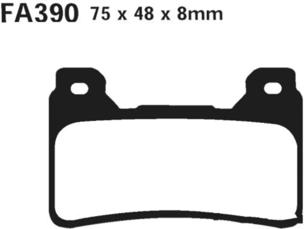 Bremsbeläge Bremsklotz Sinter GPFAX EBC GPFAX390HH