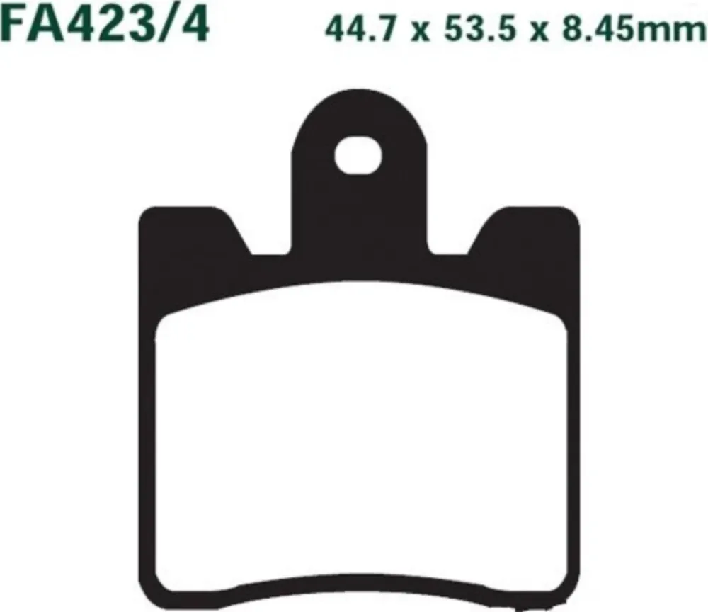 Bremsbeläge Bremsklotz Sinter HH EBC FA4234HH