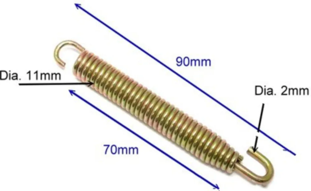 Auspuffhaltefeder JMP