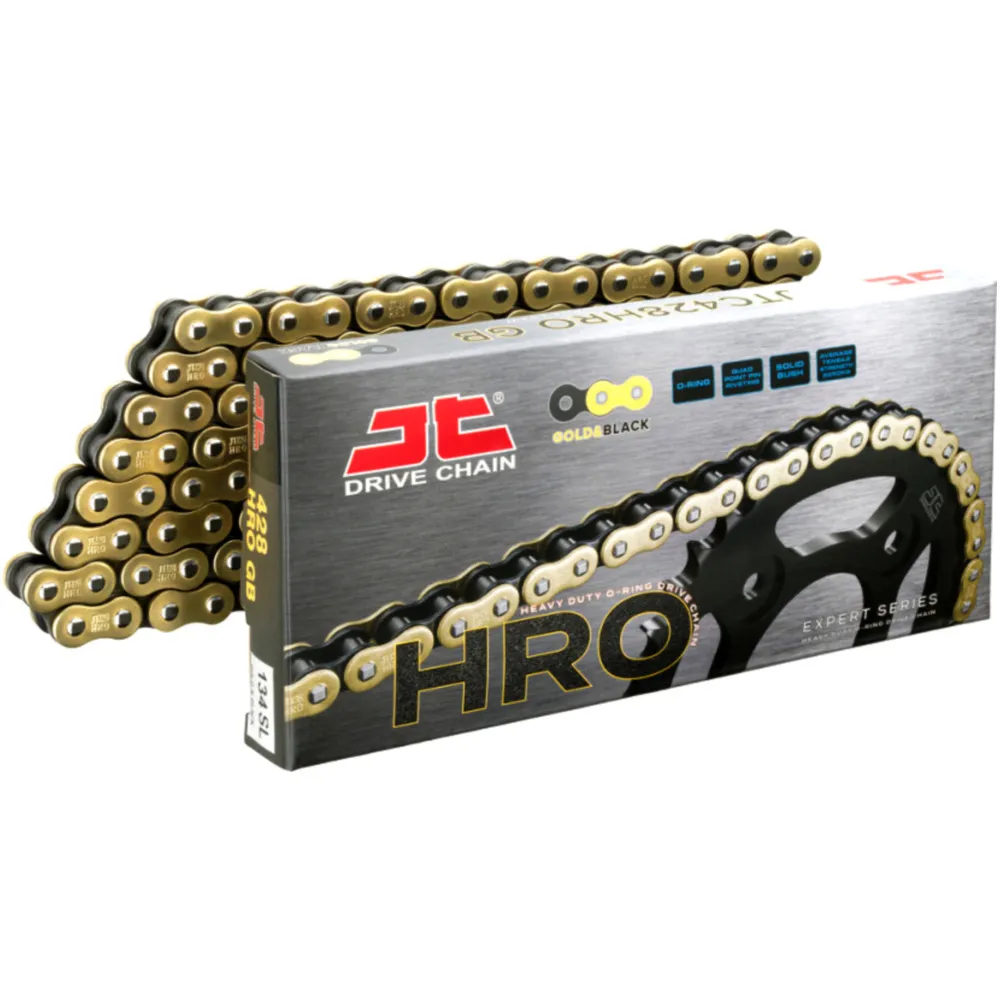 JT O-Ringkette GB428HRO/118 Kette offen mit Clipschloss