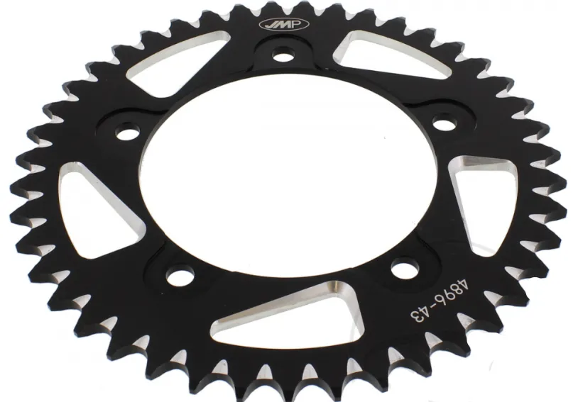 Alu-Kettenrad 43Z Teilung 520 schwarz JMP Innendurchmesser 120 Lochkreis 140